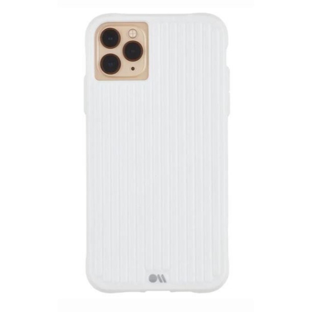 NEW Case Mate Apple iPhone 11 Case Tough Groove White Opaque Modern Minimalist